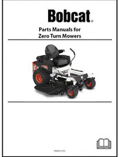 Bobcat ZT2000 Turf Mower Parts Catalog Manual 9992003EU11001- B67G11001