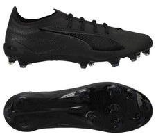 Puma Ultra 5 Ultimate FG Soccer Cleats Shoes Black 107683-02 Mens Size 11