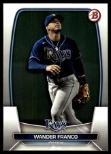 Wander Franco 2023 Bowman #97 Tampa Bay Rays MLB READ FREE SHIPPING AutographDen