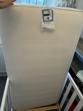 John Lewis Pocket Sprung Cot Mattress Great Condition, With Sheets & Protector