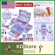 Kids Princess Makeup Set – Safe, Washable & Fun for Girls Ages 3-12