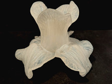 PARALUME FIORE IN VETRO DI MURANO, H 100 mm, Ø 110 mm, per lampadari