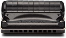 SUZUKI SNB-20 SHINOBIX C Key 10 Hole Harmonica with silencer full set