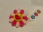 Takashi Murakami Kaikai Kiki Co Flowers Multi Pink Keychain Brooch Pin 3" Japan — photo 3