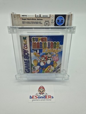 Super Mario Bros. Deluxe - WATA 9.2 A - SEALED - Nintendo Gameboy - No VGA - NEU