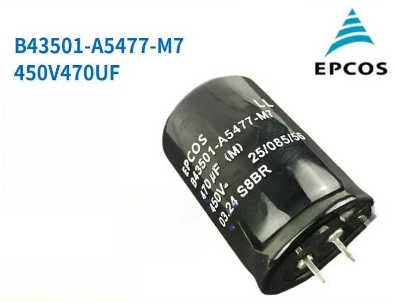 1PCS NEW FOR EPCOS B43501-A5477-M7 450V 470UF Aluminum Electrolytic Capacitor