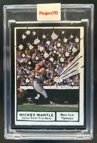 2021 Topps Project70 Mickey Mantle #77 Yankees