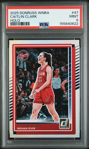 Caitlin Clark 2025 Donruss Caitlin Clark #47 Holo