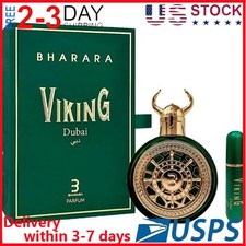 Bharara Viking Dubai for Unisex PURE PARFUM Spray 3.4 Oz - New in Sealed Box
