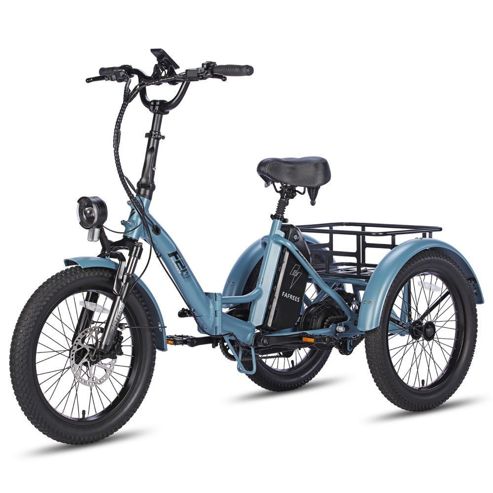Fafrees Falten Elektro Dreirad E-Bike 250W 3 Rdern E-Fahrrad Tricycle Mit  Korb | eBay.de