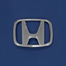 Honda Chrome Front Grille Emblem Logo Badge 117mm 4.6in Civic Cr-v 2012 - 2022