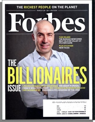 Forbes - 2011, March 28 - The Billionaires Issue!