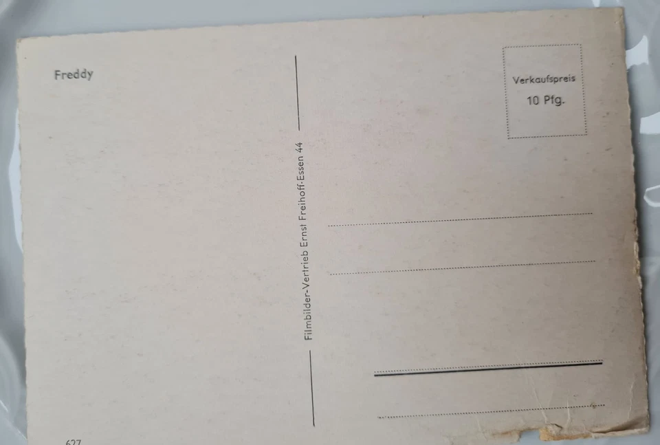 Original-Autogramm – Freddy Quinn, Schlagerlegende - Bild 2 von 2