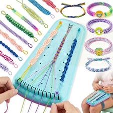 DIY Friendship Bracelet Making Kit for Girls 8-12, Jewelry Craft Gift Ideas