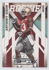 2010 Panini Epix Rookie Silver 86/250 Anthony Dixon #105 3n1
