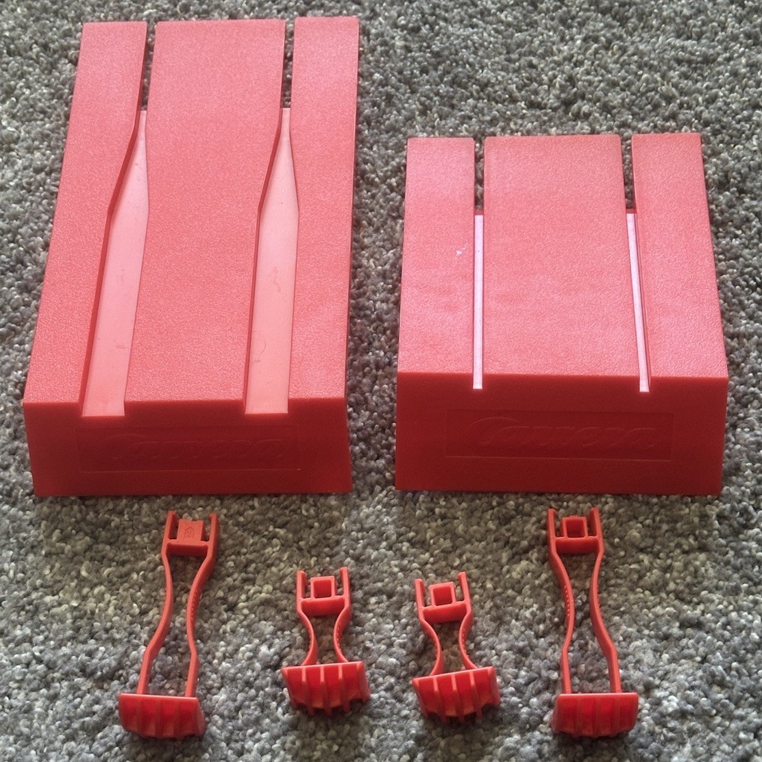 Mario Kart Carrera Racing Car Tracks Red Replacement Ramps & Risers V ...