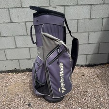 Taylormade Golf 2017 5.0 14 Way Cart Bag Purple Black - Comes W/ Rain Cover