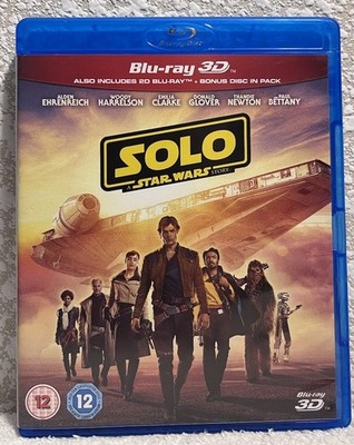Solo: A Star Wars Story [3D Blu-ray + 2D Blu Ray; Region Free]
