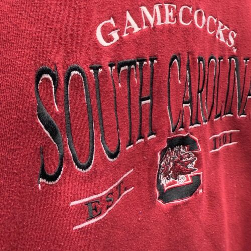 Vintage South Carolina Gamecocks gesticktes Logo Erwachsene 2XL Herren Sweatshirt mit Rundhalsausschnitt - Bild 4 von 8