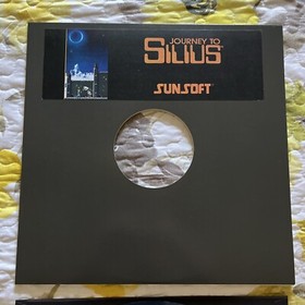 Journey to Silius CUSTOM VINYL RECORD LATHE 1-sided NES NINTENDO FAMICOM VGM