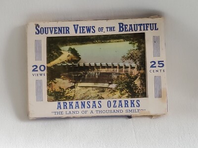 Souvenir Views of the Beautiful Arkansas Ozarks 20 Pack Vintage Artist Rendering