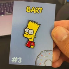 Simpsons - Bart  Enamel Pin (New)