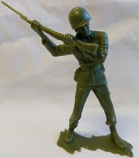 Toy Soldier Vintage Military Figure 6" Mee Marx? US Army Marine Man -ibs