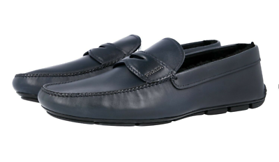 PRADA NAVY BLUE LOAFERS 2DD001 | eBay display picture 2
