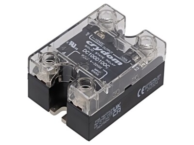 DC100D100C Relais: Halbleiter USteuer: 4-32VDC 100A 1-100VDC Serie: DC100 SENSAT
