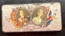 1935 King George V Silver Jubilee Cadbury Tin