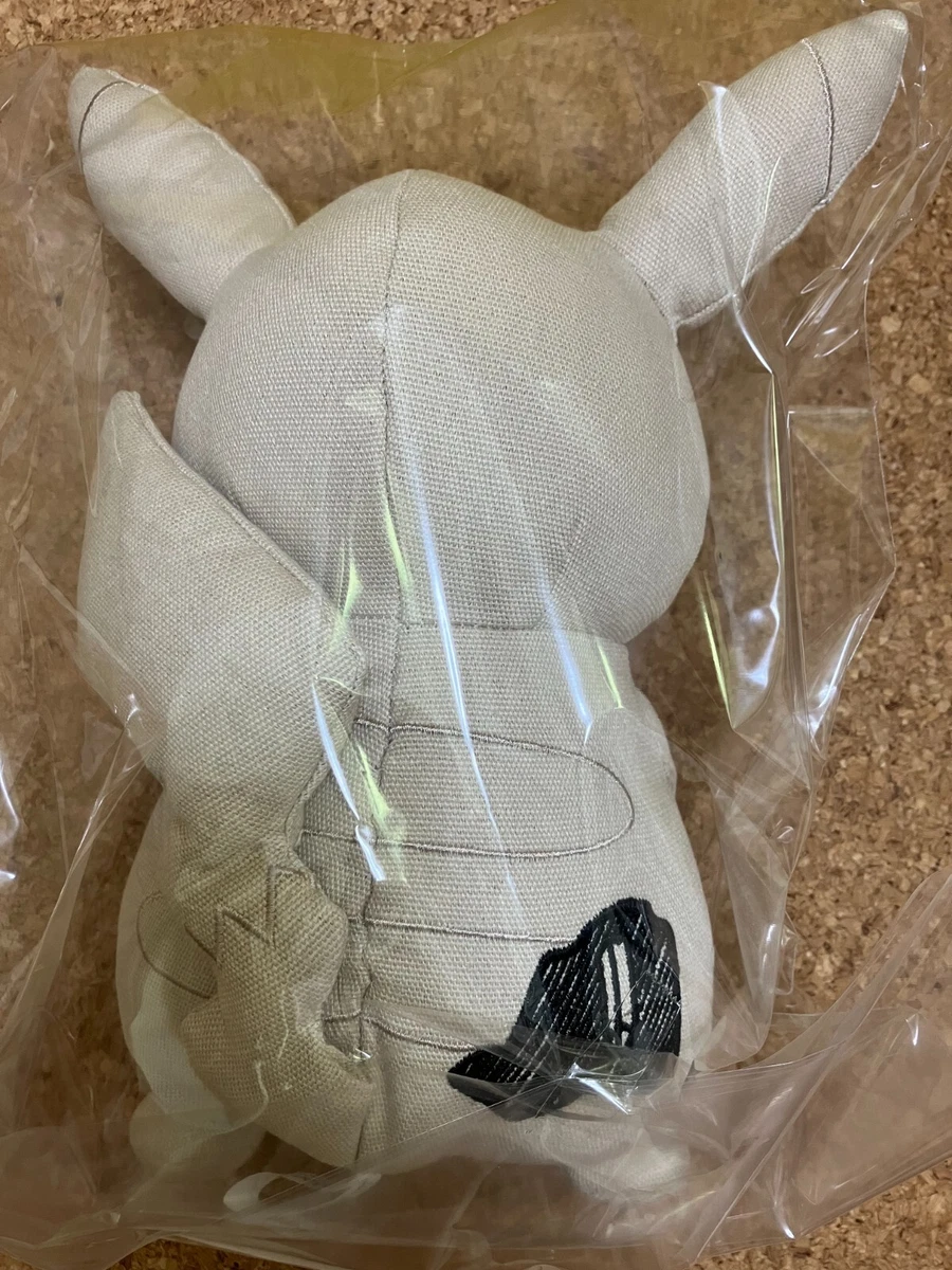 Daniel Arsham x Pokemon Crystalized Pikachu Plush Beige Small Size 30cm Japan