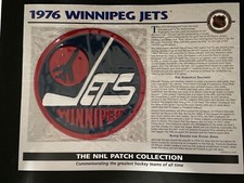 The NHL Patch Collection 1976 Winnipeg Jets
