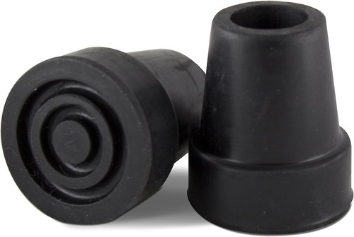 2 Pezzi Punte per Canne 3/4 Pollici Resistenti Punte per Canne in Gomma Antiscivolo TPR Ricambio - Foto 4 di 8