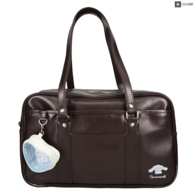 Sanrio Characters Cinnamoroll Brown School Boston Bag 17L 2025SS JP LTD Original