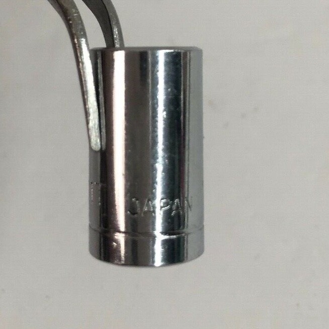 Vintage KAL-1011 Standard Socket 1/4 Drive 11/32 12 Point Made in