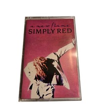 SIMPLY RED   A New Flame Cassette Tape, 1989 Vintage Album   Elektra Records