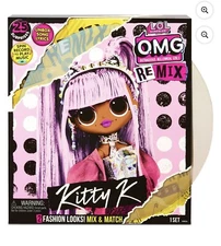 L.O.L. Surprise! OMG Remix Kitty K Fashion Doll with Accessories - Multicoloured