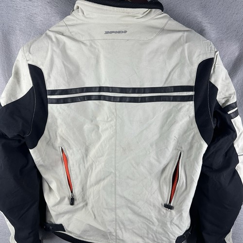 SPIDI Motorcycle Jacket Womens Large Armor Lined Zipper Racing READ DETAILS - Picture 22 of 24
