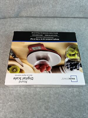 mainstays round digital scale