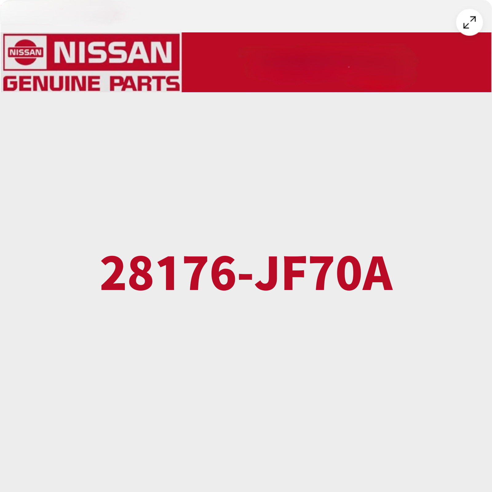 Nissan Genuine R35 GT-R Rear Center Grille speaker covers BOSE 28176 ...