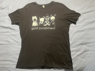 Weezer Goat Punishment XL Shirt Troubadour Rivers Cuomo NEW