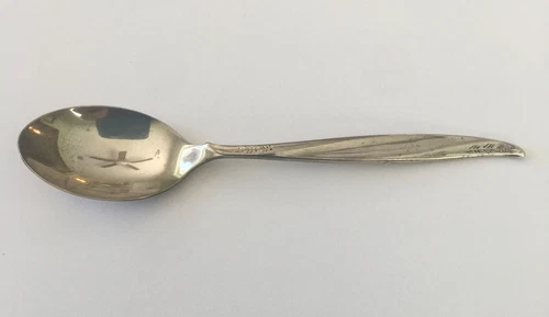 STERLING SILVER INTERNATIONAL PINE SPRAY PATTERN DEMITASSE SPOON