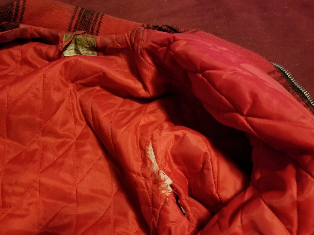 Vintage J.C. Penny's Foremost Hunting Clothing Jacket Red Vintage J.C. Penny's Foremost Hunting Clothing Jacket Red