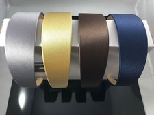 US SELLER Wholesale 40pcs 40MM 4colors Handmade Satin Headband - NEW