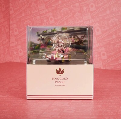 Hot Wheels Mario Kart™ Pink Gold Peach Collectible Vehicle SDCC