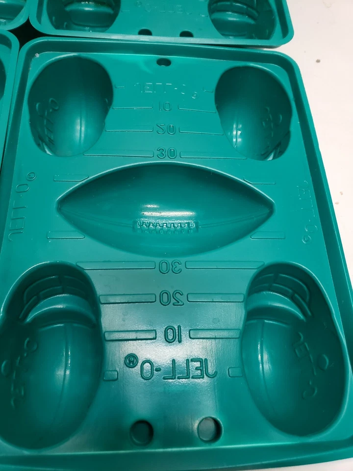 Lot of 4 Jello Jigglers Football Helmet Molds Games Tailgating Parties Shots - Image 2 of 3