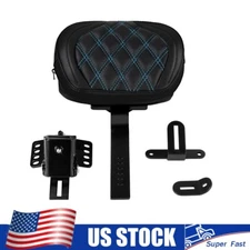Plug-in Softer Blue Diamond Backrest For Harley Ultra Limited FLHTK 2014-2024