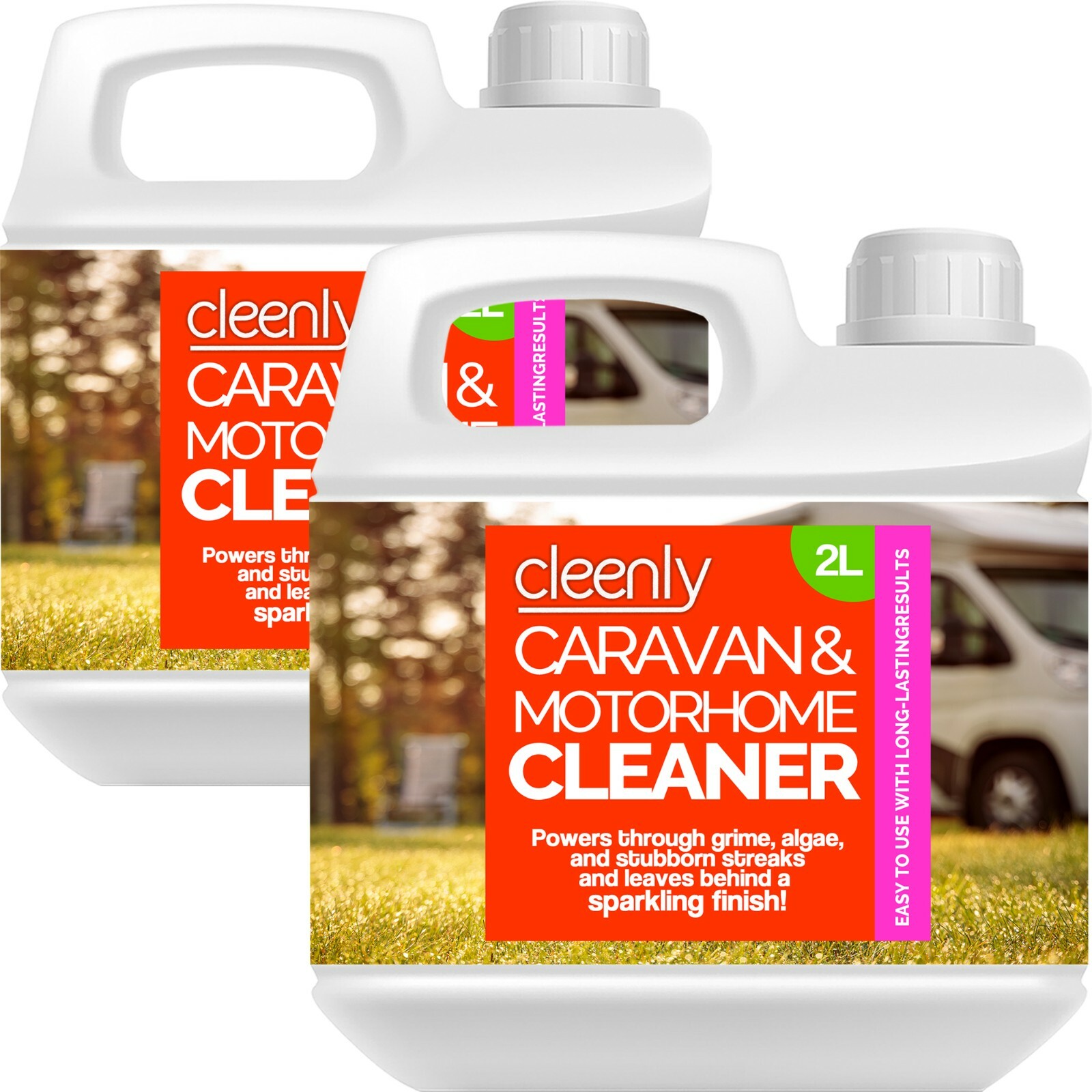 Cleenly Caravan & Motorhome Concentrated Cleaner Black Streak Algae Remover 4L