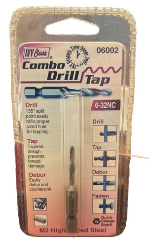 Ivy Classic 6-32NC Combo Drill Tap 06002