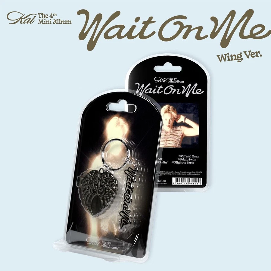 EXO KAI [WAIT ON ME] 4th Mini Album WING Ver/NFC CD+2 Key